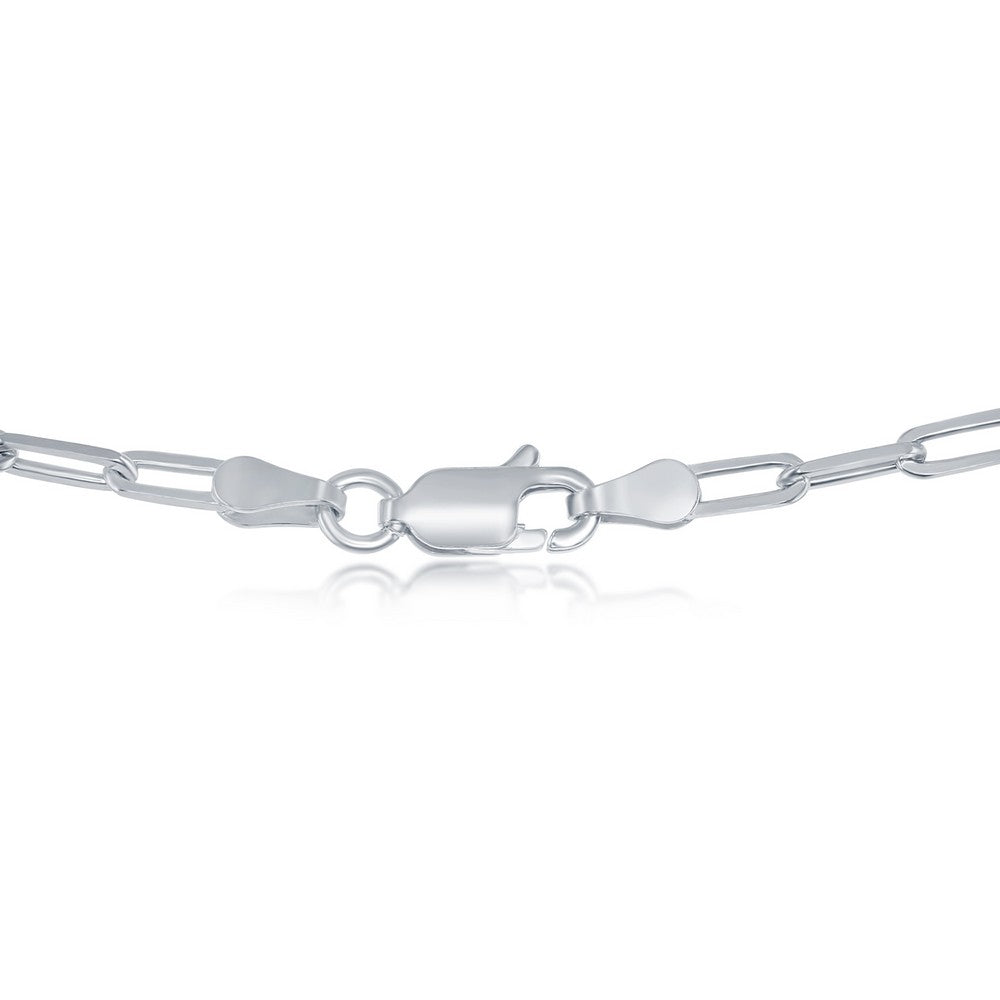 16” Sterling Paper Clip Chain