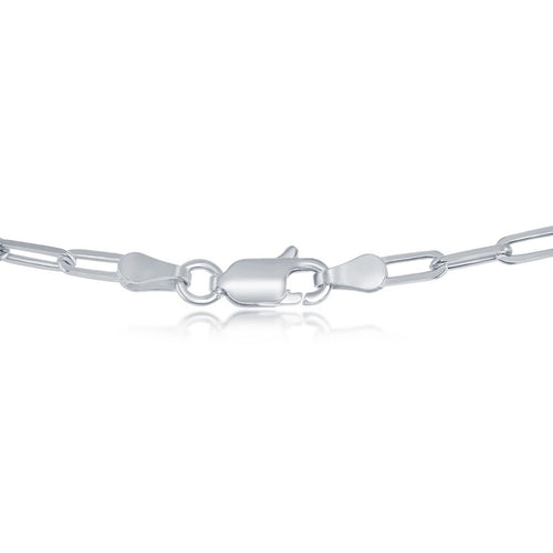 16” Sterling Paper Clip Chain