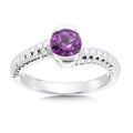 Sterling Silver Amethyst Ring