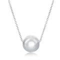 10mm Silver Ball Necklace