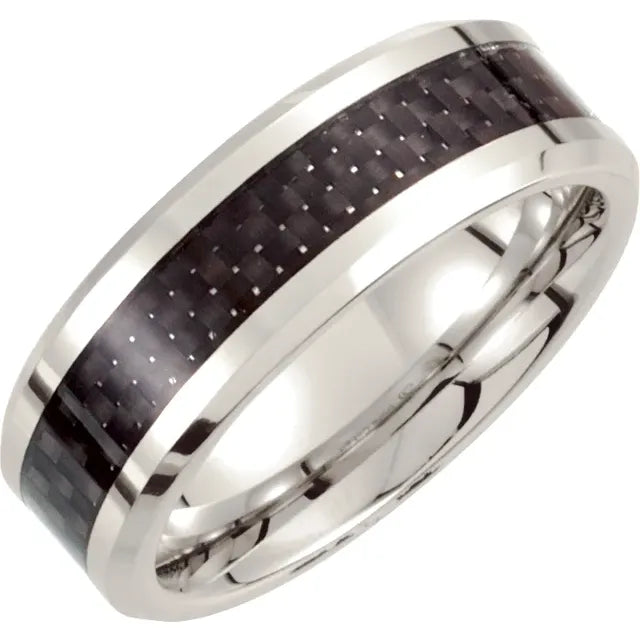 Black carbon Inlay Band