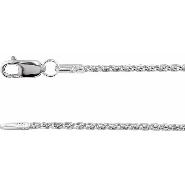 1.25mm 16” Wheat Chain