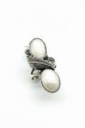 ESTATE: Sterling Mother of Pearl Ring